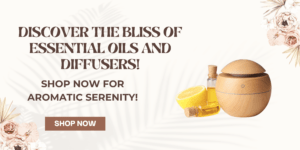 Shop essential oils and diffusers.